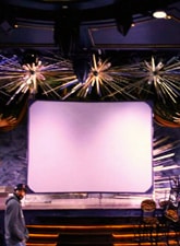 Fast Fold Dual Projection Screen Rental NYC