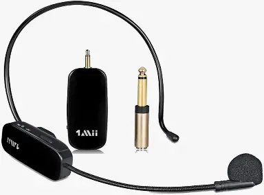 Wireless microphone headset rentals