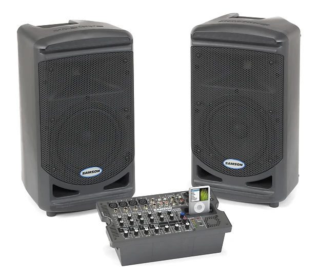 Sound System with Ipod dock and microphone rental in NYC
